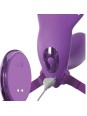 ARNES MARIPOSA G-SPOTVIBRADOR, RECARGABLE & CONTROL REMOTO VIOLETA