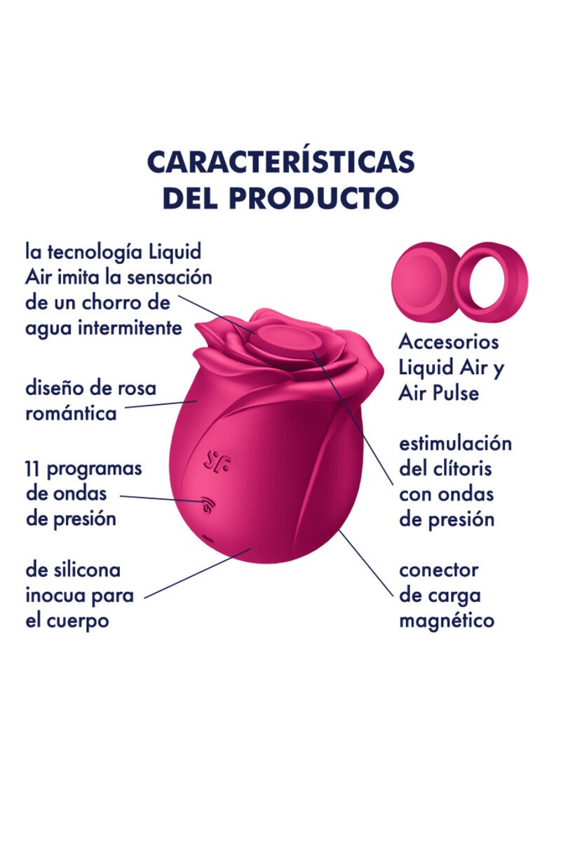 SATISFYER - AIR PULSE PRO 2 CLASSIC BLOSSOM VIBRADOR