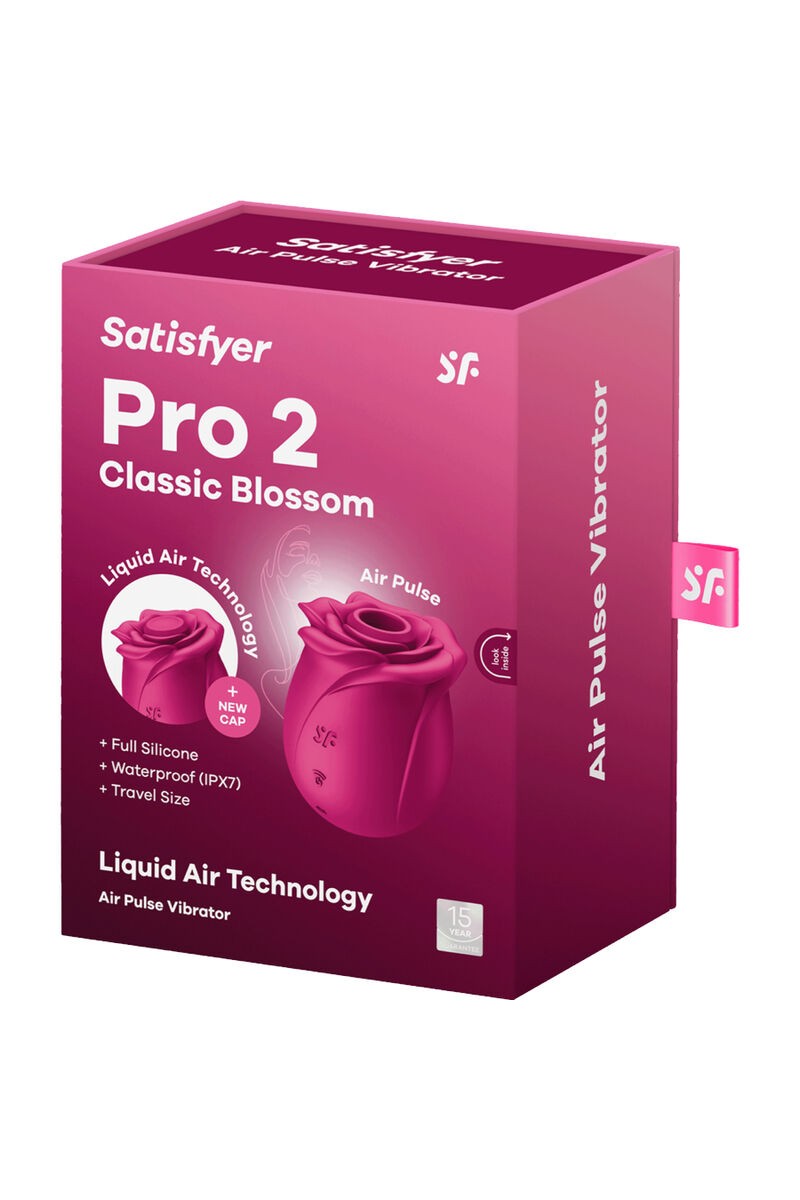 SATISFYER - AIR PULSE PRO 2 CLASSIC BLOSSOM VIBRADOR