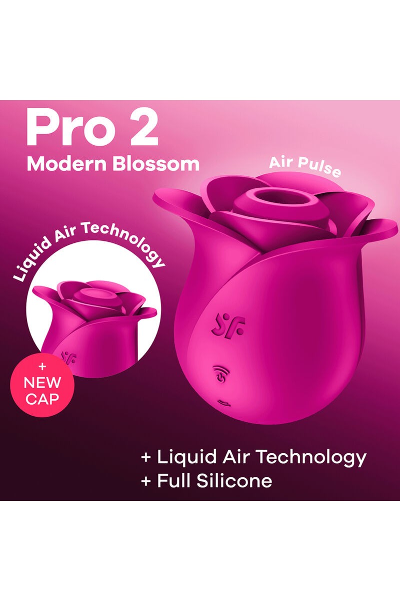 SATISFYER - AIR PULSE PRO 2 MODERN BLOSSOM VIBRADOR