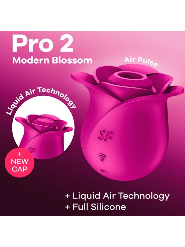 SATISFYER - AIR PULSE PRO 2 MODERN BLOSSOM VIBRADOR