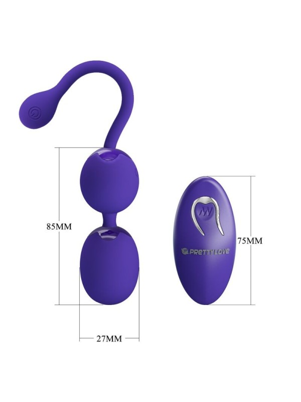 PRETTY LOVE - WILLIE YOUTH BOLAS CONTROL REMOTO & VIBRACION VIOLETA