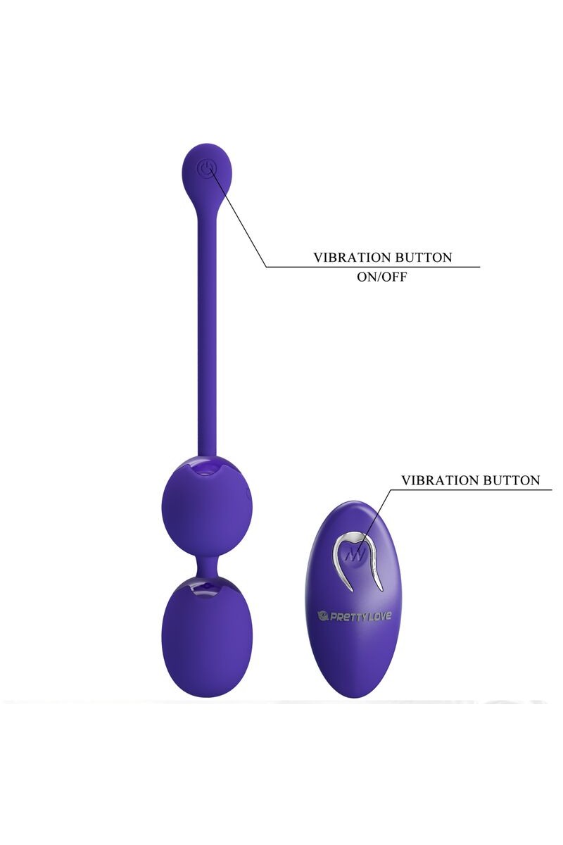 PRETTY LOVE - WILLIE YOUTH BOLAS CONTROL REMOTO & VIBRACION VIOLETA