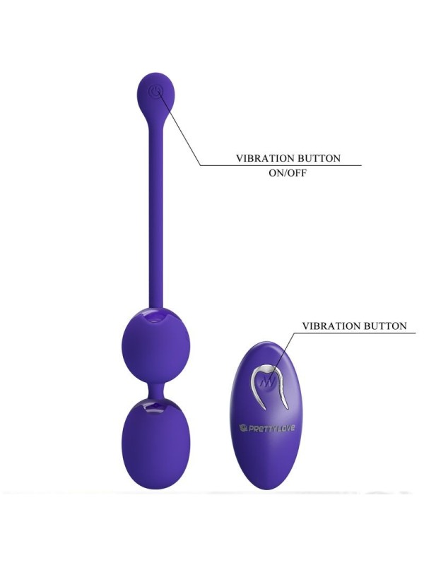 PRETTY LOVE - WILLIE YOUTH BOLAS CONTROL REMOTO & VIBRACION VIOLETA