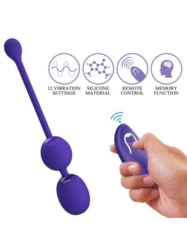 PRETTY LOVE - WILLIE YOUTH BOLAS CONTROL REMOTO & VIBRACION VIOLETA
