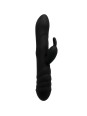ADRIEN LASTIC - TWISTER MASAJEADOR VIBRADOR Y ROTADOR RABBIT NEGRO