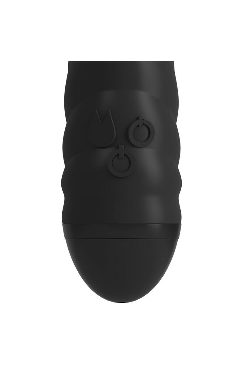 ADRIEN LASTIC - TWISTER MASAJEADOR VIBRADOR Y ROTADOR RABBIT NEGRO