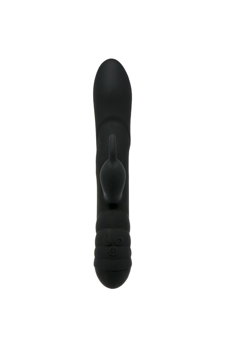 ADRIEN LASTIC - TWISTER MASAJEADOR VIBRADOR Y ROTADOR RABBIT NEGRO