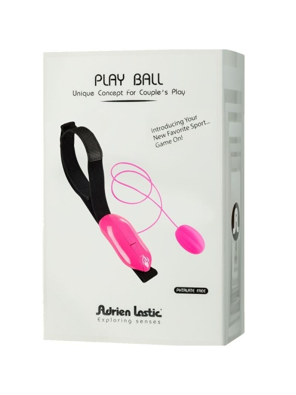 ADRIEN LASTIC - PLAY BALL MINI HUEVO VIBRADOR PARA PAREJAS ROSA