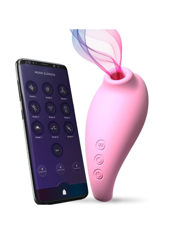 ADRIEN LASTIC - REVELATION SUCCIONADOR CLITORIS ROSA - APP GRATUITA