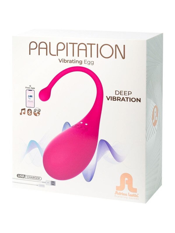 ADRIEN LASTIC - PALPITATION HUEVO VIBRADOR ROSA - APP GRATUITA