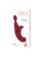 ADRIEN LASTIC - FUSION TRIPLE ESTIMULADOR CLITORIS & G-SPOT ROJO