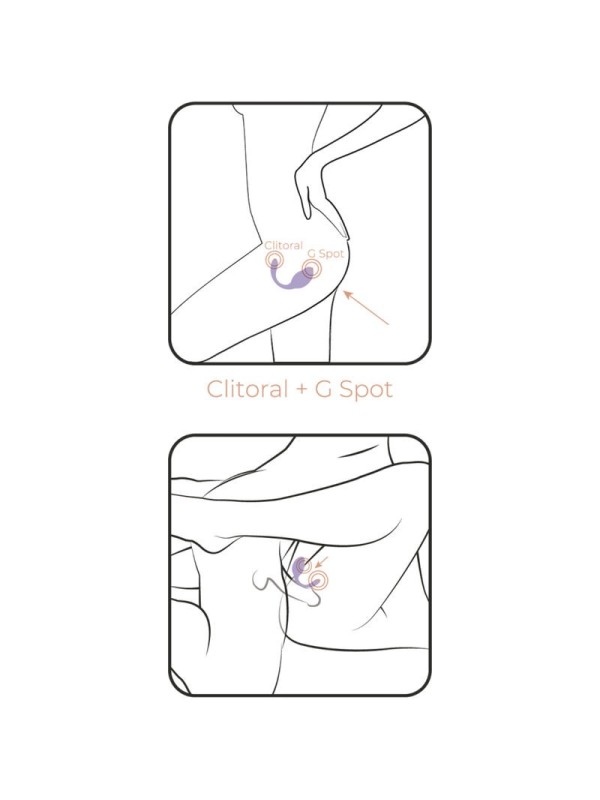 ADRIEN LASTIC - SMART DREAM 3.0  CLITORIS & G-SPOT REMOTO - APP