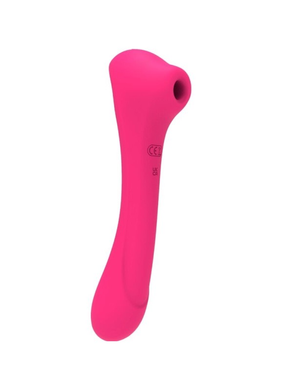 ALIVE - QUIVER SUCCIONADOR & VIBRADOR FUCSIA