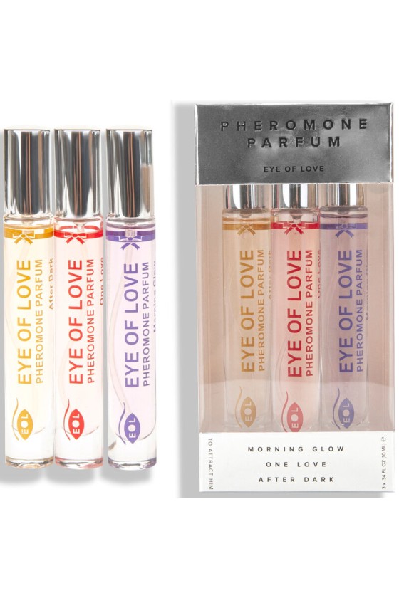 EYE OF LOVE - EOL PHR10 ML SET/3 - MORNING GLOW ONE LOVEAFTER DARK