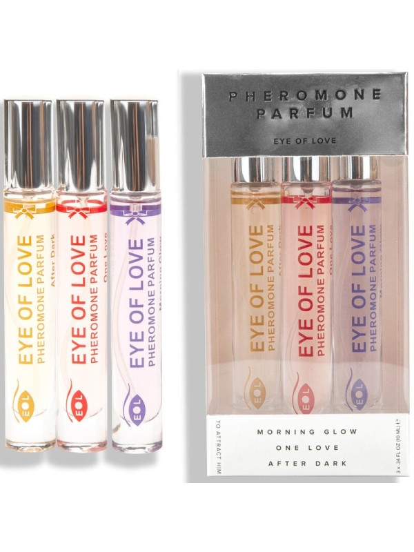 EYE OF LOVE - EOL PHR10 ML SET/3 - MORNING GLOW ONE LOVEAFTER DARK