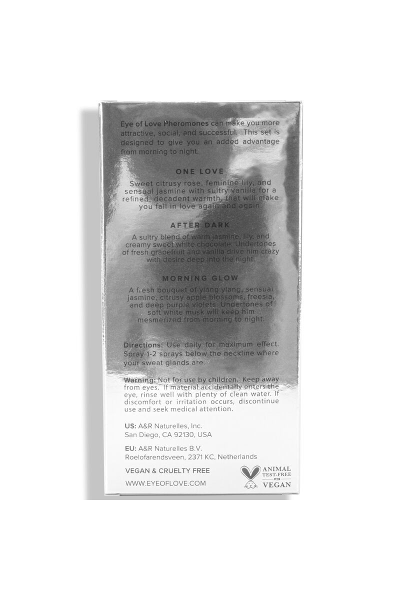 EYE OF LOVE - EOL PHR10 ML SET/3 - MORNING GLOW ONE LOVEAFTER DARK