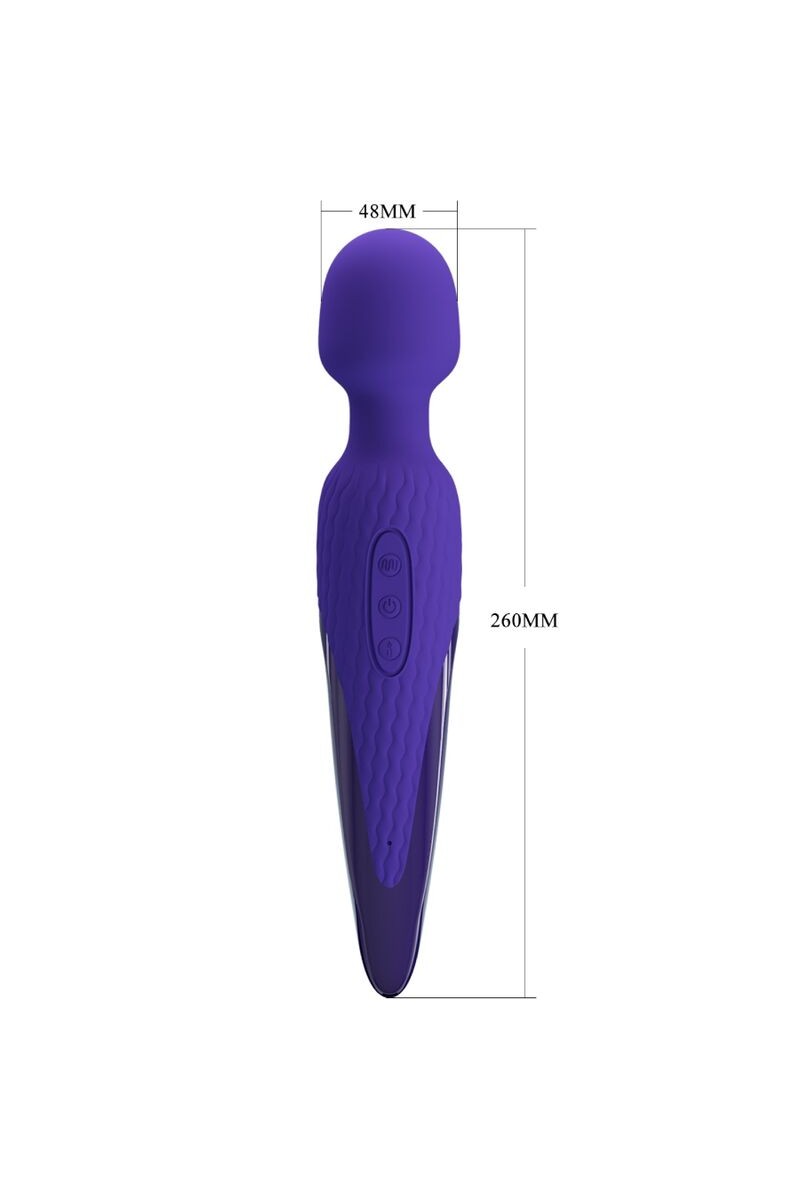 PRETTY LOVE - ANTONY YOUTH VIBRADOR WAND EFECTO CALOR VIOLETA
