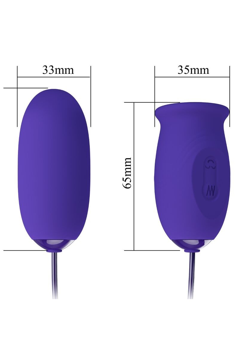 PRETTY LOVE - DAISY YOUTH ESTIMULADOR VIBRADOR RECARGABLE VIOLETA