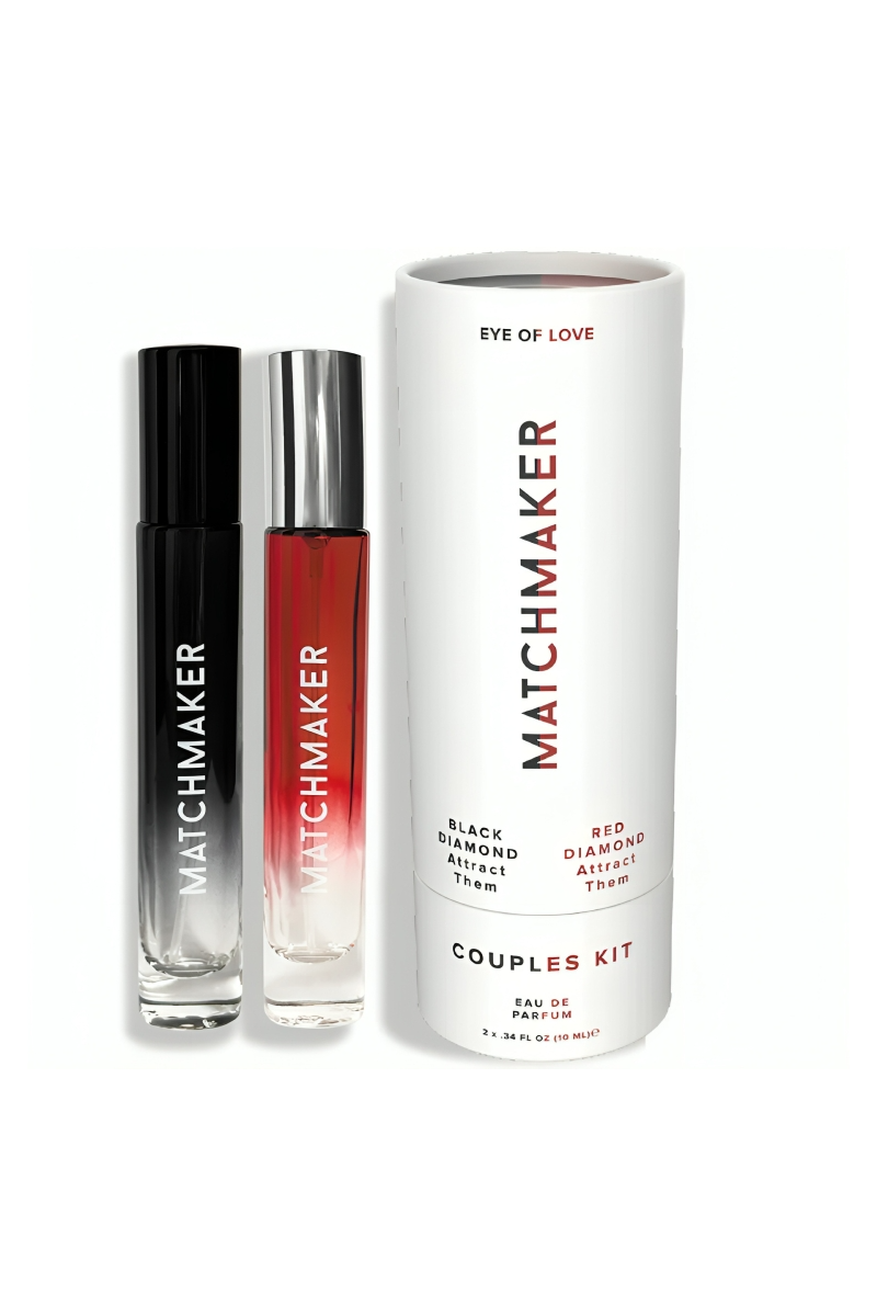 MATCHMAKER BLACK & RED DIAMOND KIT PAREJAS PERFUME FEROMONAS 10 ML