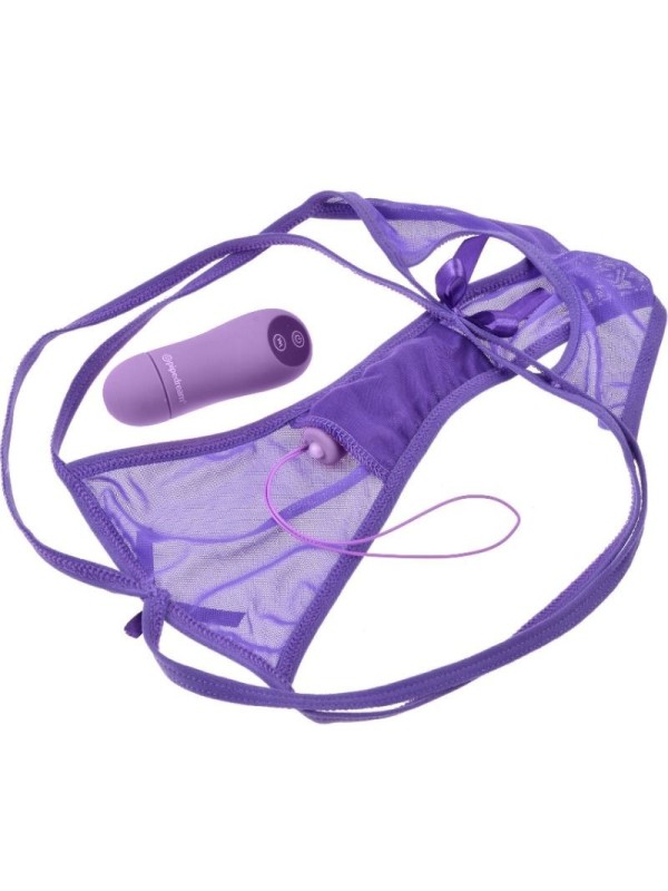 FANTASY FOR HER - TANGA CON VIBRACION CHEEKY PANTY