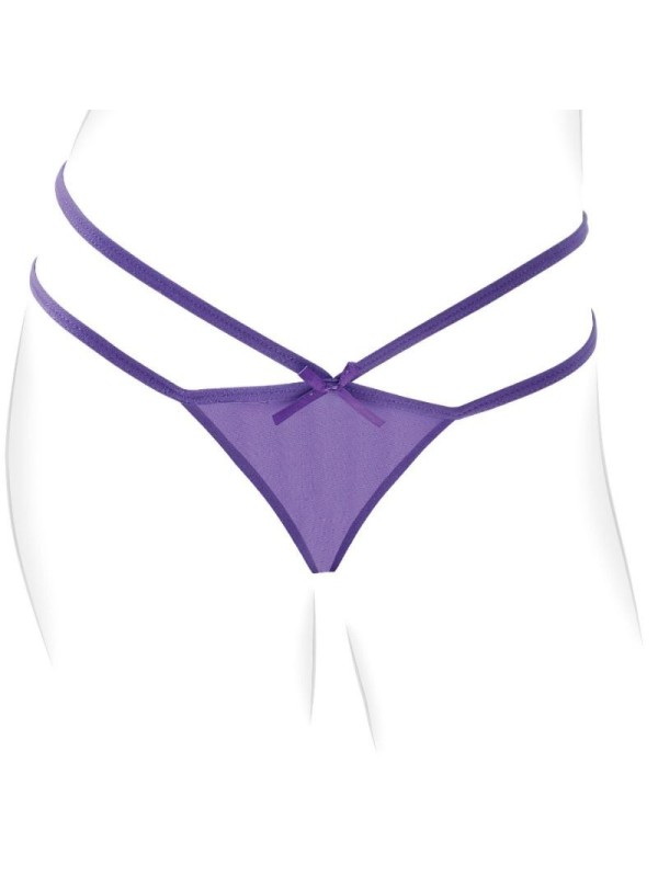 FANTASY FOR HER - TANGA CON VIBRACION CHEEKY PANTY