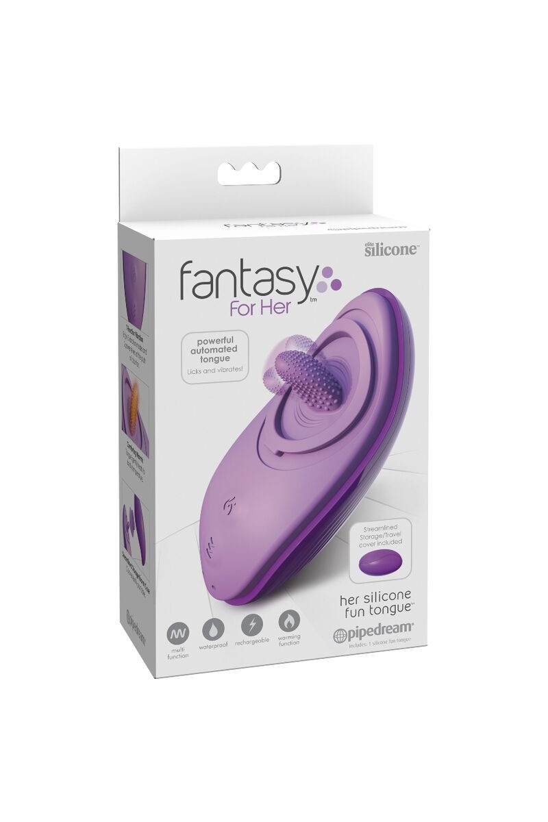FANTASY FOR HER - LENGUA ESTIMULADORA HER SILICONE FUN TONGUE