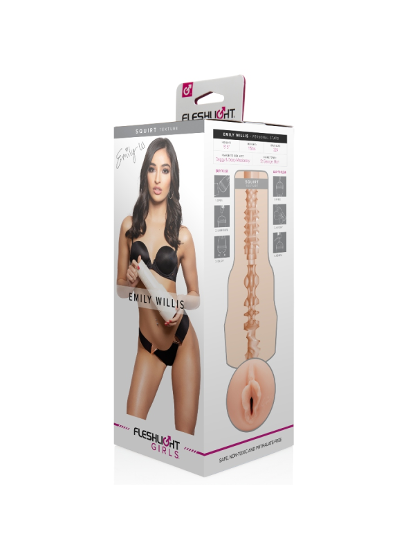 FLESHLIGHT GIRLS - EMILY WILLIS SQUIRT VAGINA