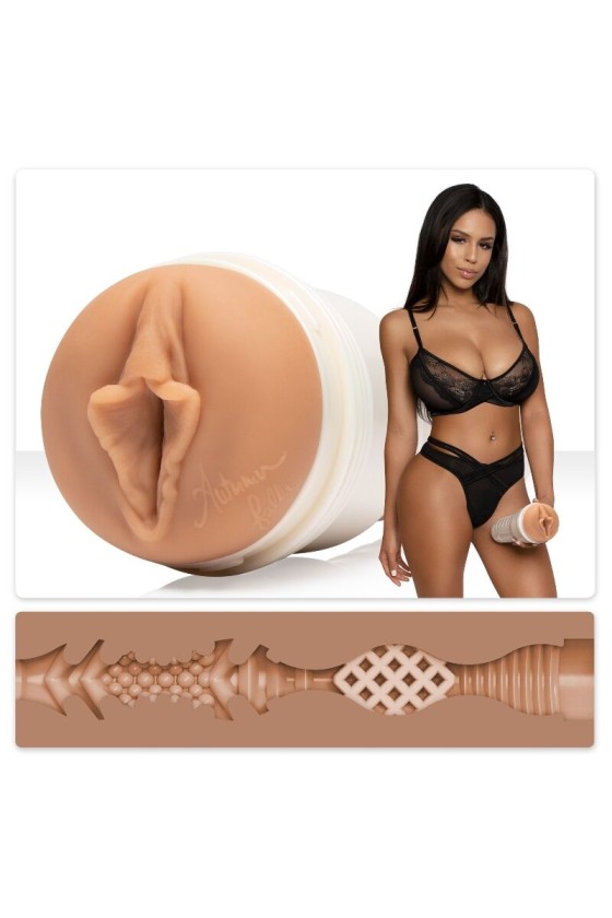 FLESHLIGHT GIRLS - AUTUMN FALLS CREAM TEXTURE VAGINA