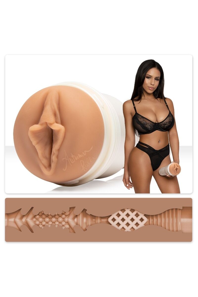 FLESHLIGHT GIRLS - AUTUMN FALLS CREAM TEXTURE VAGINA