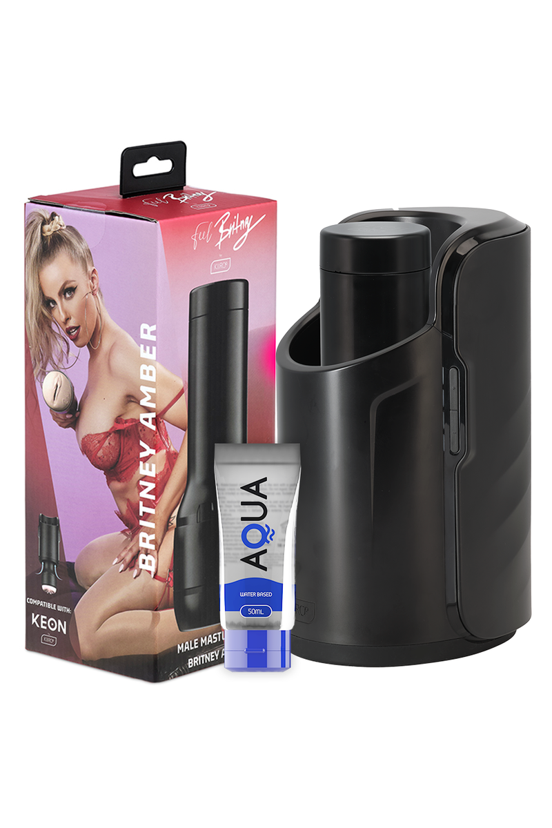 KIIROO - PACK KEON + FEEL BRITNEY AMBER + LUBRICANTE