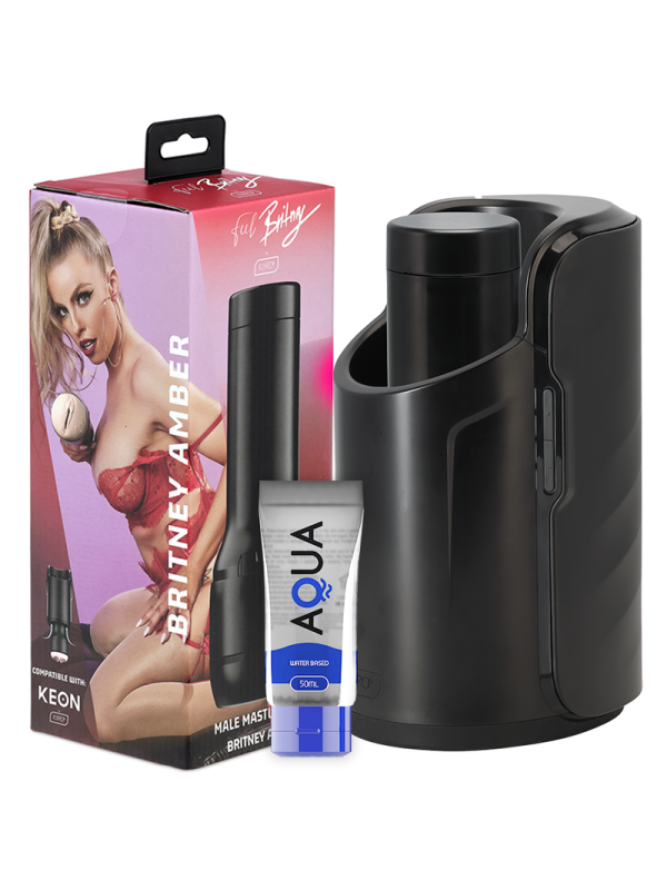 KIIROO - PACK KEON + FEEL BRITNEY AMBER + LUBRICANTE