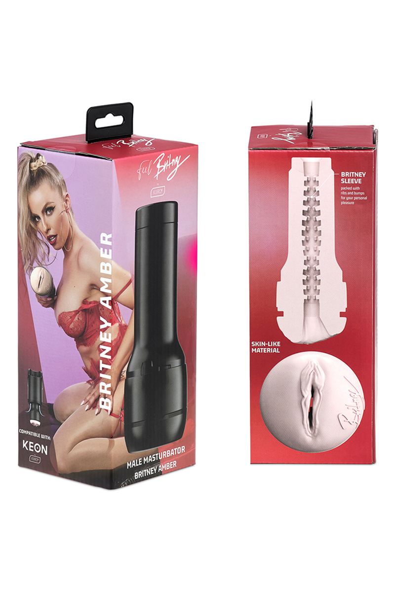 KIIROO - PACK KEON + FEEL BRITNEY AMBER + LUBRICANTE