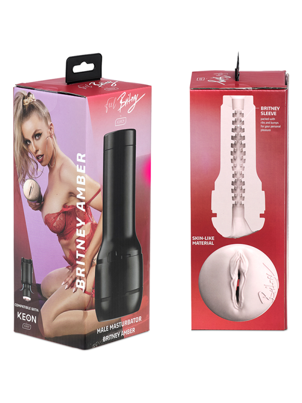 KIIROO - PACK KEON + FEEL BRITNEY AMBER + LUBRICANTE