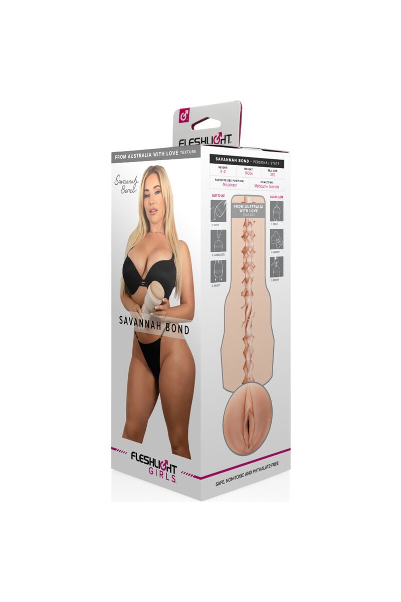 FLESHLIGHT GIRLS - SAVANNAH BOND VAGINA