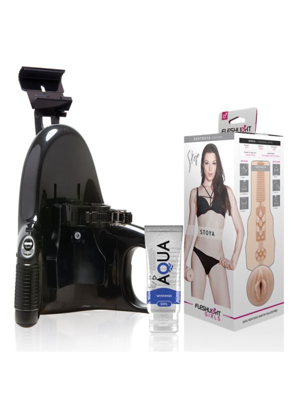 FLESHLIGHT - VAGINA STOYA DESTROYA + UNIVERSAL LAUNCH + LUBRICANTE