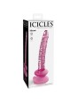 ICICLES - N. 86 DILDO VIDRIO CON VENTOSA