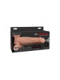 FETISH FANTASY SERIES - 9 ARNÉS CON PENE REALISTICO EYACULADOR 22,9CM