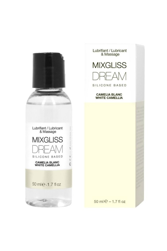 MIXGLISS - DREAM LUBRICANTE SILICONA CAMELIA BLANCA 50 ML