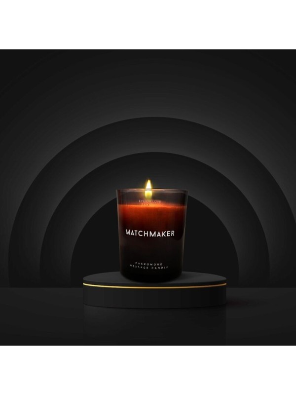 EYE OF LOVE - MATCHMAKER BLACK DIAMOND VELA DE MASAJE PARA ÉL 150 ML