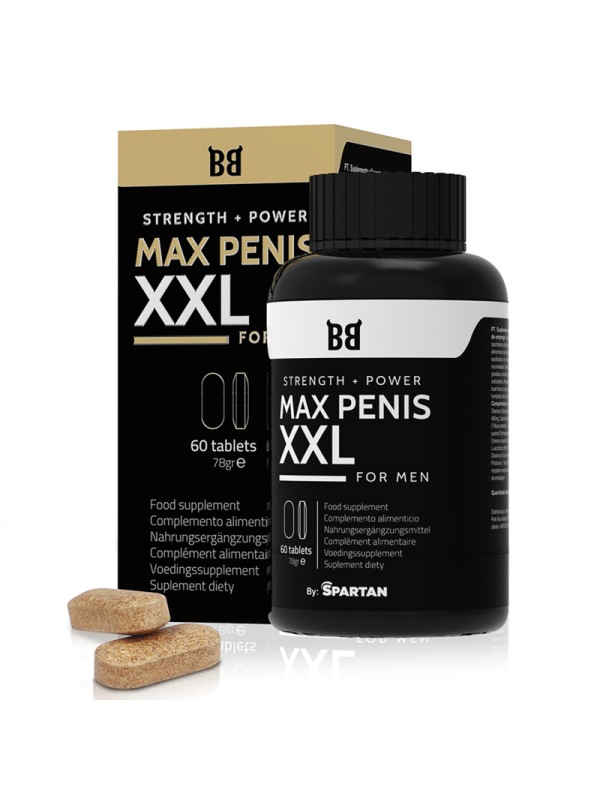 BLACK BULL - MAX PENIS XXL AUMENTO PENE 60 CÁPSULAS