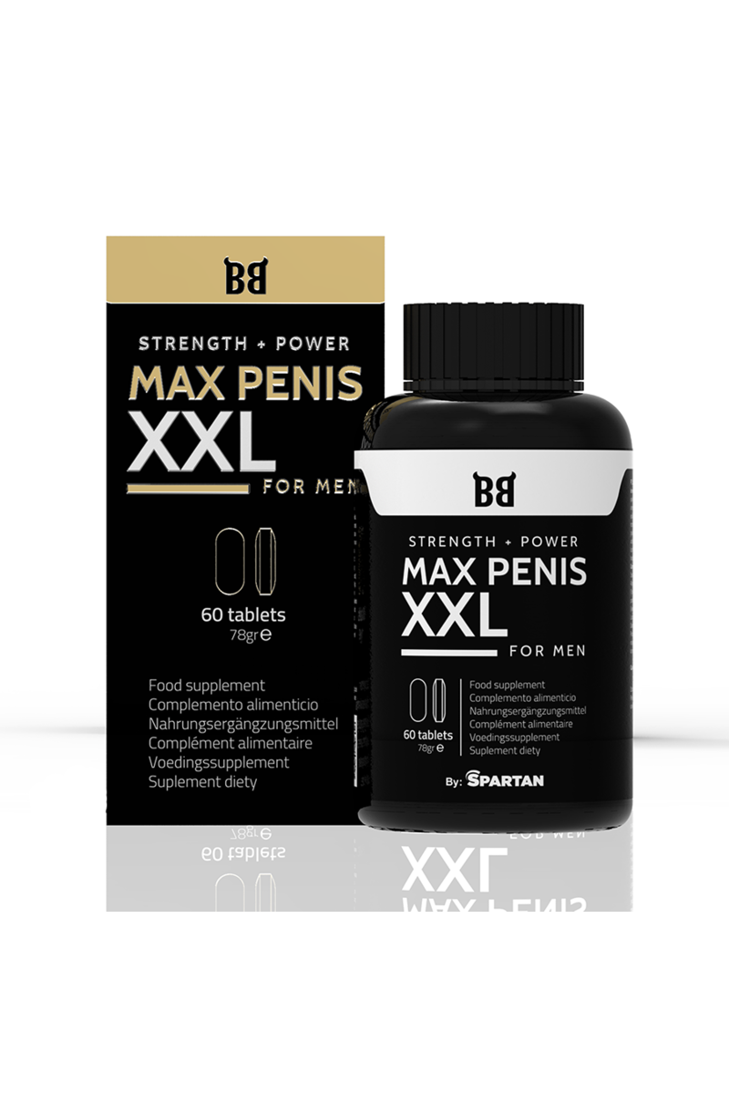 BLACK BULL - MAX PENIS XXL AUMENTO PENE 60 CÁPSULAS