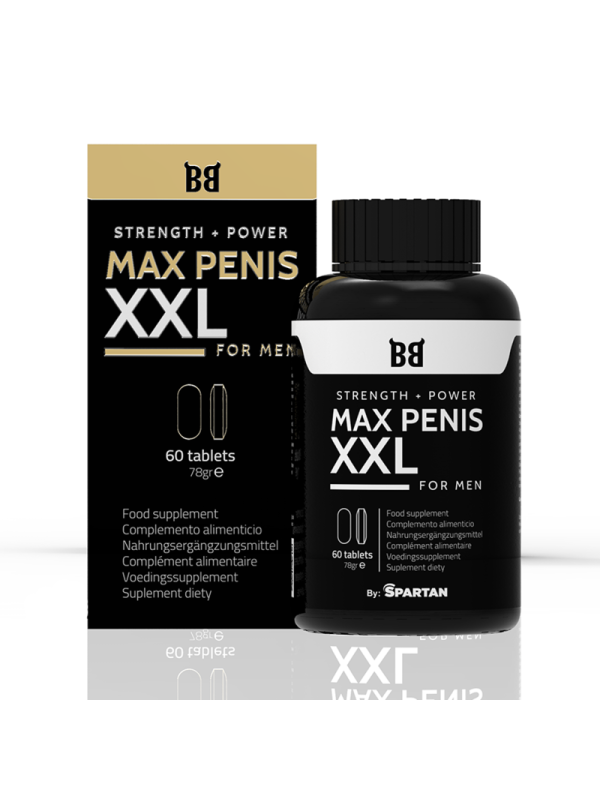 BLACK BULL - MAX PENIS XXL AUMENTO PENE 60 CÁPSULAS