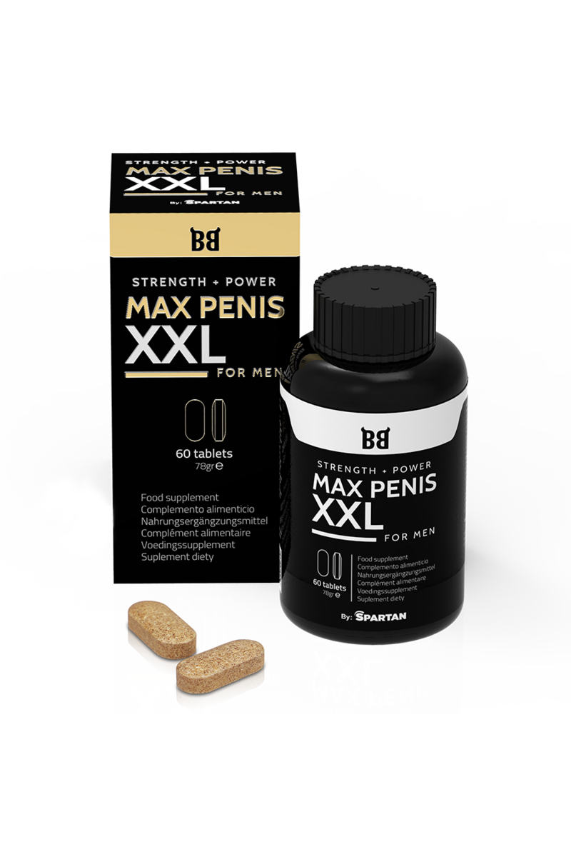 BLACK BULL - MAX PENIS XXL AUMENTO PENE 60 CÁPSULAS