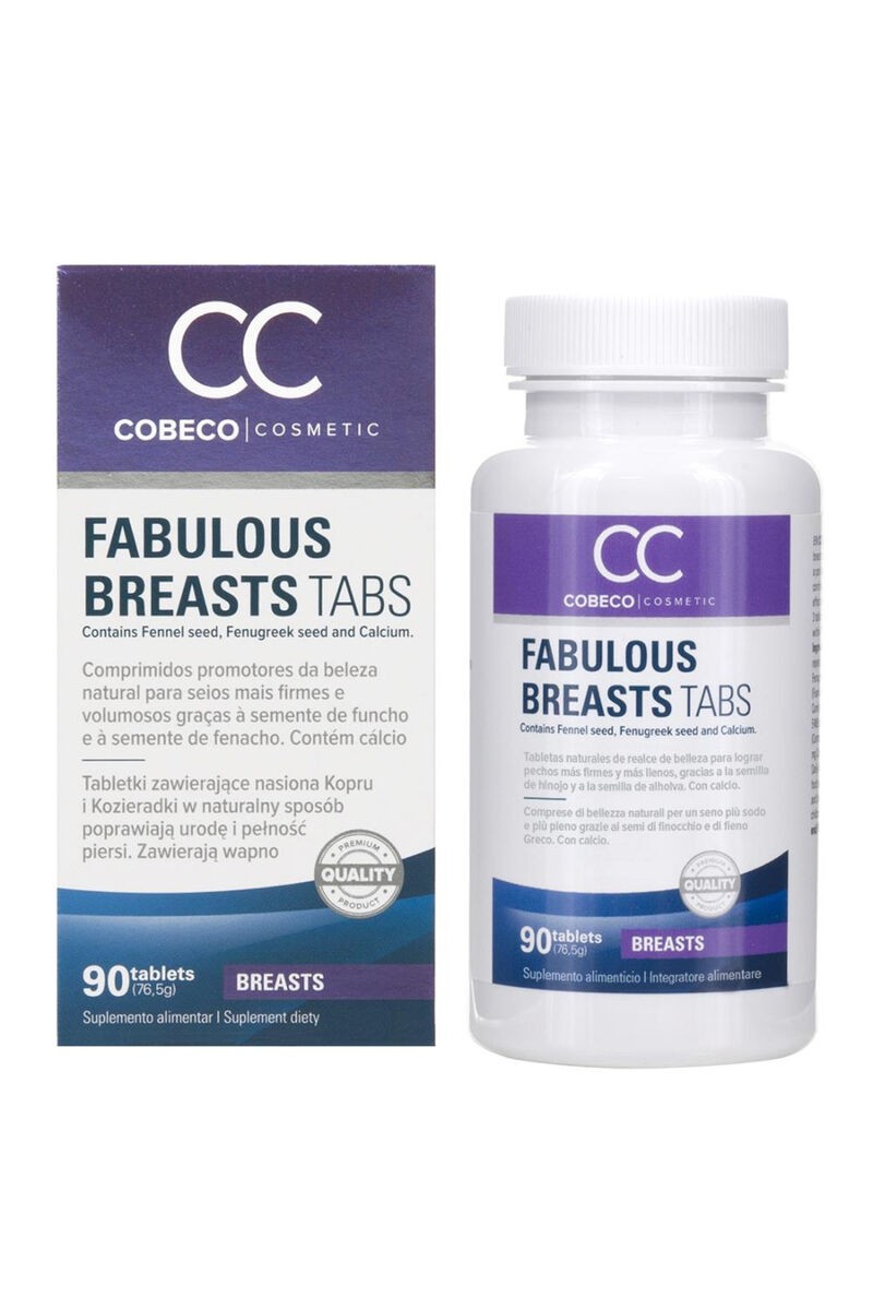COBECO - CC FABULOUS BREASTS AUMENTADOR DE SENOS 90 CAPSULAS - ES