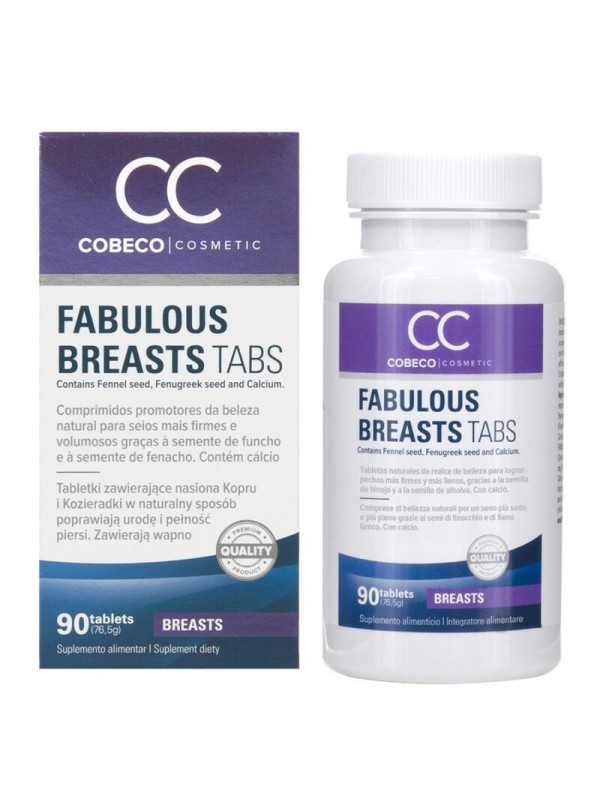 COBECO - CC FABULOUS BREASTS AUMENTADOR DE SENOS 90 CAPSULAS - ES