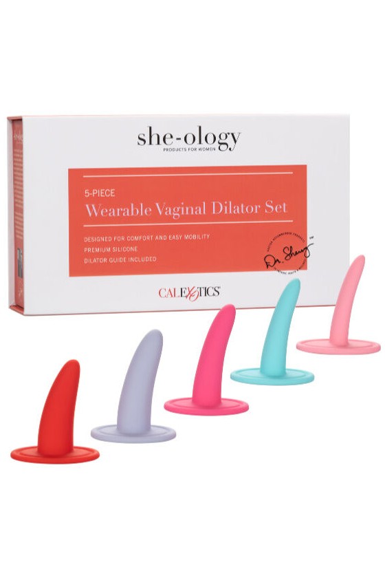 CALIFORNIA EXOTICS - KIT 5PC DILATADORES VAGINALES O ANALES MULTICOLOR