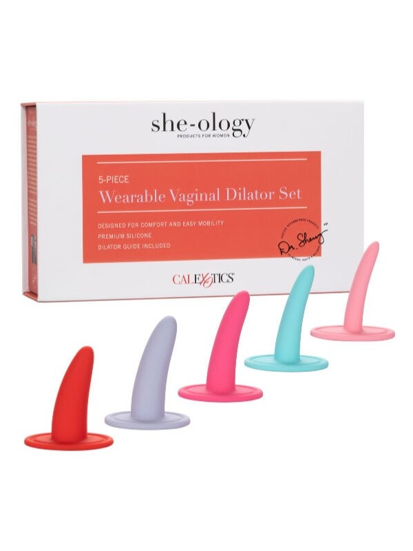 CALIFORNIA EXOTICS - KIT 5PC DILATADORES VAGINALES O ANALES MULTICOLOR