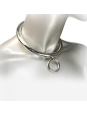 METAL HARD - BDSM COLLAR CON ARGOLLA 10CM