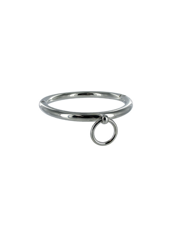 METAL HARD - BDSM COLLAR CON ARGOLLA 18CM